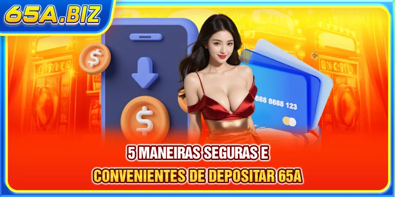 5 maneiras seguras e convenientes de Depositar 65A