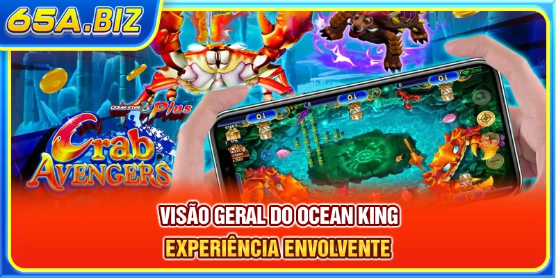 Visão geral do Ocean King - Experiência envolvente